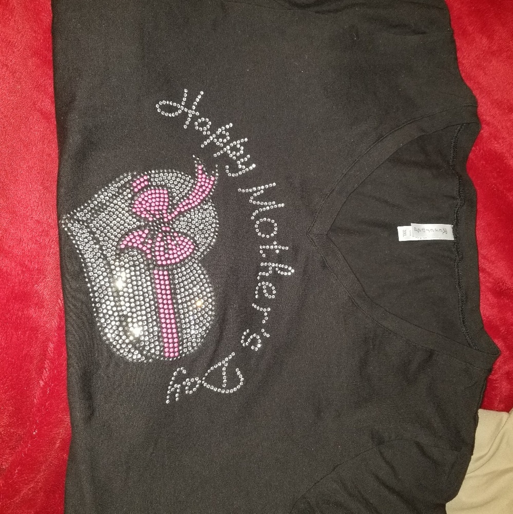 Black  Bling T shirt